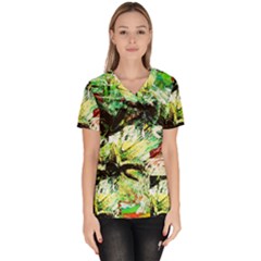 In The Nest And Around 4 Scrub Top by bestdesignintheworld