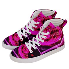 Calligraphy 2 Women s Hi-top Skate Sneakers by bestdesignintheworld