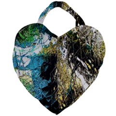 In The Net Of The Rules 3 Giant Heart Shaped Tote by bestdesignintheworld