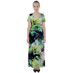 In The Nest And Around 4 High Waist Short Sleeve Maxi Dress by bestdesignintheworld