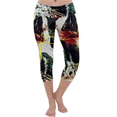 Egg In The Duck   Needle In The Egg Capri Yoga Leggings by bestdesignintheworld