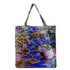 Moment Of The Haos 12 Grocery Tote Bag by bestdesignintheworld