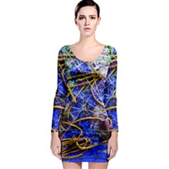 Moment Of The Haos 12 Long Sleeve Bodycon Dress by bestdesignintheworld