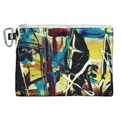 Dance Of Oil Towers 2 Canvas Cosmetic Bag (xl) by bestdesignintheworld