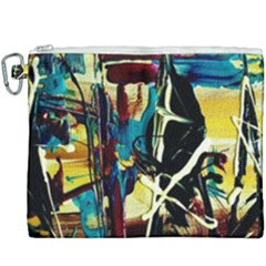 Dance Of Oil Towers 2 Canvas Cosmetic Bag (xxxl) by bestdesignintheworld