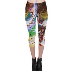 Doves Matchmaking 11 Capri Leggings  by bestdesignintheworld