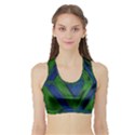 Point Of Equilibrium 5 Sports Bra with Border View1