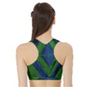 Point Of Equilibrium 5 Sports Bra with Border View2