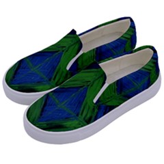 Point Of Equilibrium 5 Kids  Canvas Slip Ons