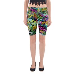 There Where Alice Took A Walk 5 Yoga Cropped Leggings