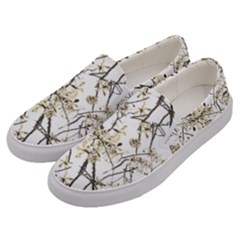 Nature Graphic Motif Pattern Men s Canvas Slip Ons by dflcprints