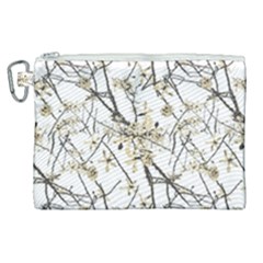 Nature Graphic Motif Pattern Canvas Cosmetic Bag (xl) by dflcprints