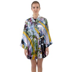 When The Egg Matters Most 4 Long Sleeve Kimono Robe by bestdesignintheworld