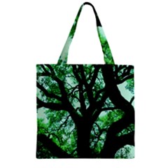 Lake Park 3 Zipper Grocery Tote Bag by bestdesignintheworld