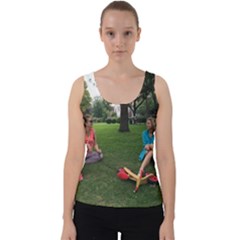 19688418 10155446220129417 1027902896 O - Walking With Daughter And Dog Velvet Tank Top by bestdesignintheworld