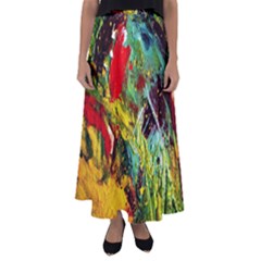 Yellow Chick 7 Flared Maxi Skirt