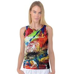 Untitled Red And Blue 3 Women s Basketball Tank Top by bestdesignintheworld