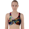 Untitled Red And Blue 3 Back Weave Sports Bra View1