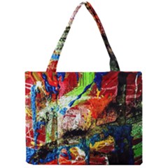 Untitled Red And Blue 3 Mini Tote Bag by bestdesignintheworld