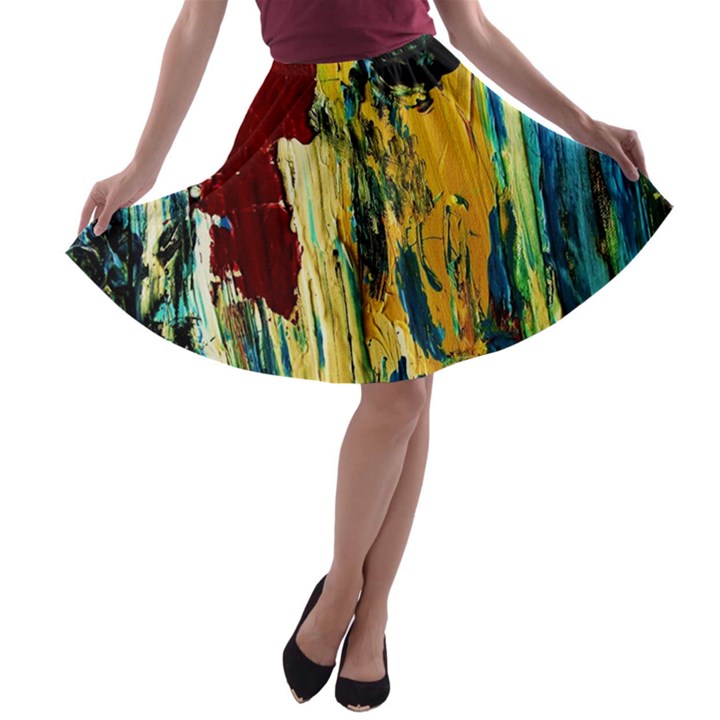 11044574 422007541293570 7092049992756666033 O - point of view 2 A-line Skater Skirt