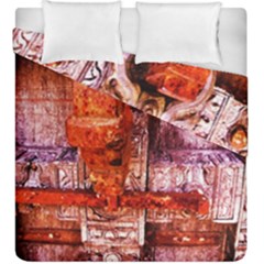 Antick Gate 2 Duvet Cover Double Side (king Size) by bestdesignintheworld