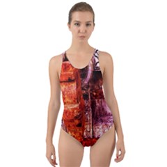 Antick Gate 2 Cut-out Back One Piece Swimsuit by bestdesignintheworld