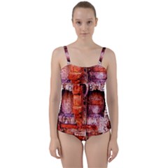 Antick Gate 2 Twist Front Tankini Set by bestdesignintheworld