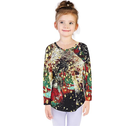 Wet Kiss 2 Kids  Long Sleeve Tee by bestdesignintheworld