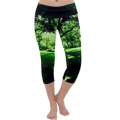 Lake Park 14 Capri Yoga Leggings by bestdesignintheworld