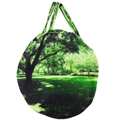 Lake Park 14 Giant Round Zipper Tote by bestdesignintheworld