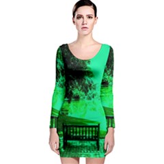 Lake Park 20 Long Sleeve Bodycon Dress by bestdesignintheworld