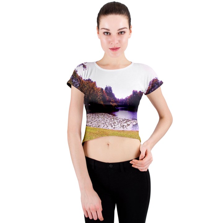 Highland Park 7 Crew Neck Crop Top