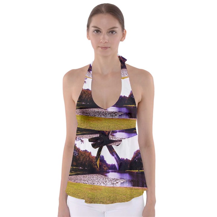 Highland Park 7 Babydoll Tankini Top