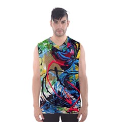 Rumba On A Chad Lake 4 Men s Basketball Tank Top by bestdesignintheworld