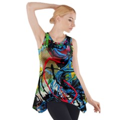 Rumba On A Chad Lake 4 Side Drop Tank Tunic by bestdesignintheworld