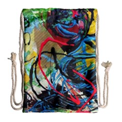 Rumba On A Chad Lake 4 Drawstring Bag (large)