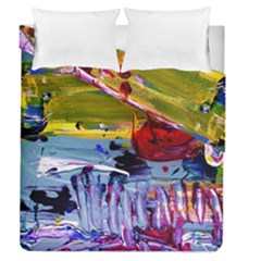 Poppies In An Abandoned Yard 4 Duvet Cover Double Side (queen Size) by bestdesignintheworld