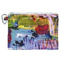 Poppies In An Abandoned Yard 4 Canvas Cosmetic Bag (XL) View1