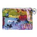 Poppies In An Abandoned Yard 4 Canvas Cosmetic Bag (XL) View2