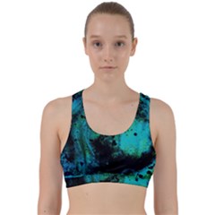 Blue Options 8 Back Weave Sports Bra by bestdesignintheworld