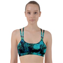 Blue Options 8 Line Them Up Sports Bra