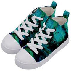 Blue Options 8 Kid s Mid-top Canvas Sneakers by bestdesignintheworld