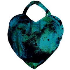 Blue Options 8 Giant Heart Shaped Tote by bestdesignintheworld