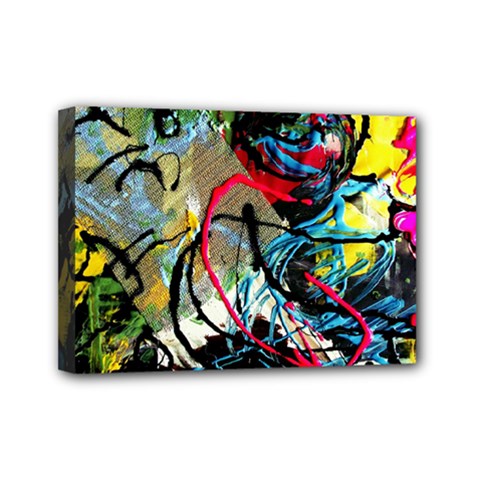 Rumba On A Chad Lake 13 Mini Canvas 7  X 5  by bestdesignintheworld