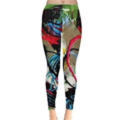 Rumba On A Chad Lake 13 Leggings  by bestdesignintheworld