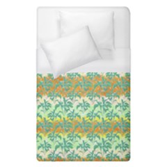 Colorful Tropical Print Pattern Duvet Cover (single Size) by dflcprints