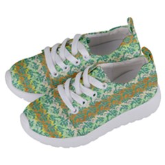 Colorful Tropical Print Pattern Kids  Lightweight Sports Shoes