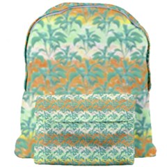 Colorful Tropical Print Pattern Giant Full Print Backpack by dflcprints