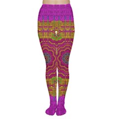 Summer Sun Shine In A Sunshine Mandala Women s Tights by pepitasart