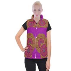 Summer Sun Shine In A Sunshine Mandala Women s Button Up Vest by pepitasart